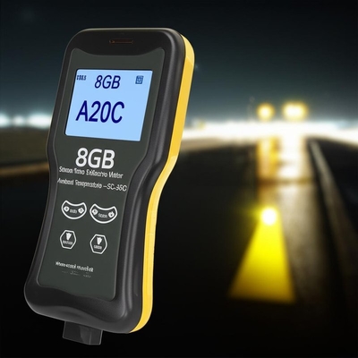 8GB データ ストレージ スペース と ソフトウェア 環境 温度 -5C- 50C の レトロ 反射 メーター