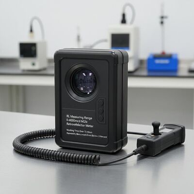 RL 測定範囲 0-4000mcd M2lx レトロリフレクタ メーター 作業時間 72 時間以上 繰り返し度 測定誤差 3%未満