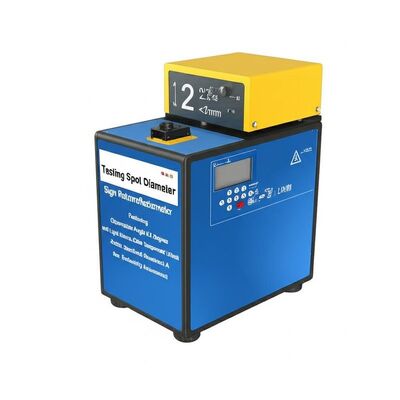 観測角0.2度、光源色温度2856±50K、標準光源Aを備えた、反射率評価用の試験スポット径32mmの標識用レトロリフレクタメーター